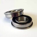 F608-2RS - 8x22/25x7 - Rillenkugellager mit Flansch